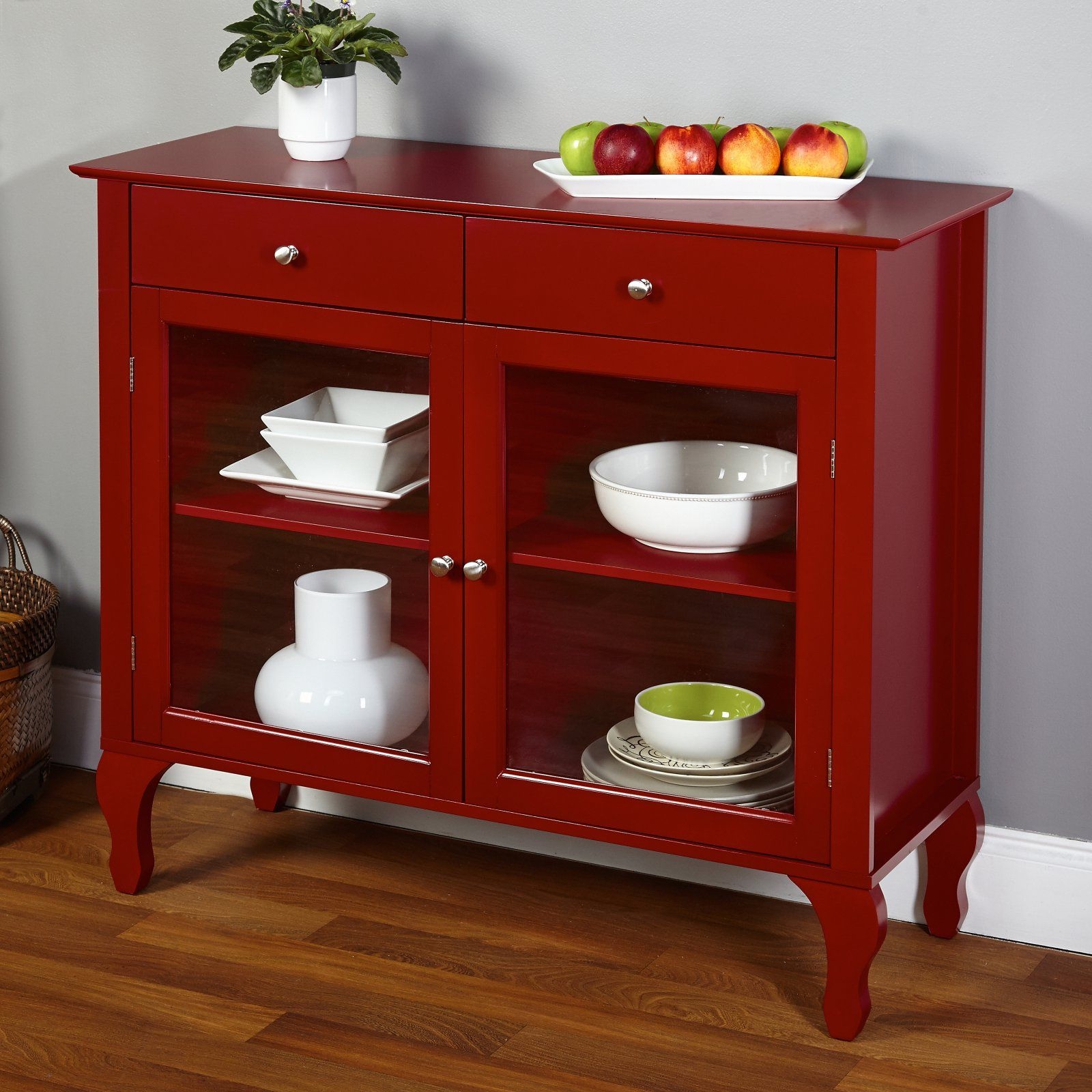 Layla Buffet in Red