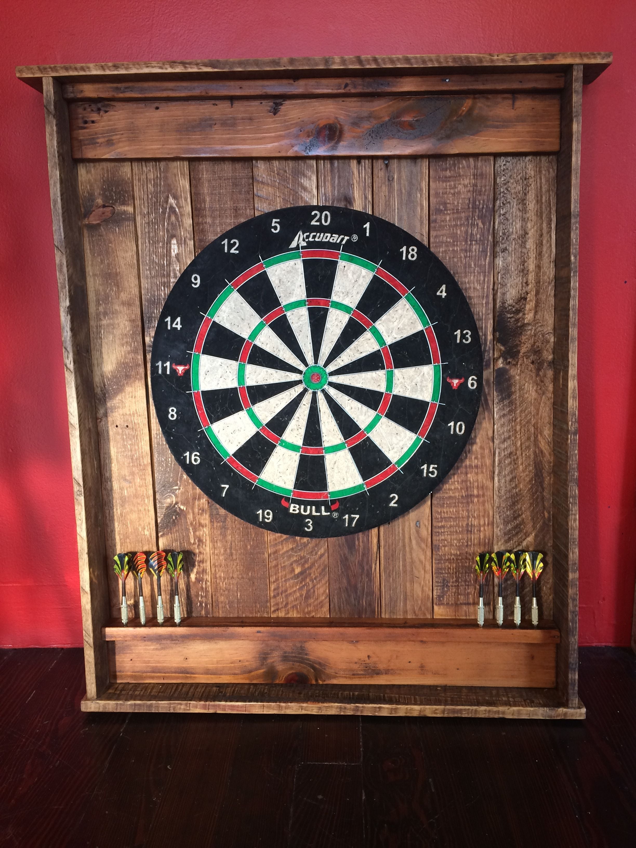 Dartboard Cabinet Set