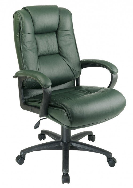 Deluxe High Back Leather Executive Chair