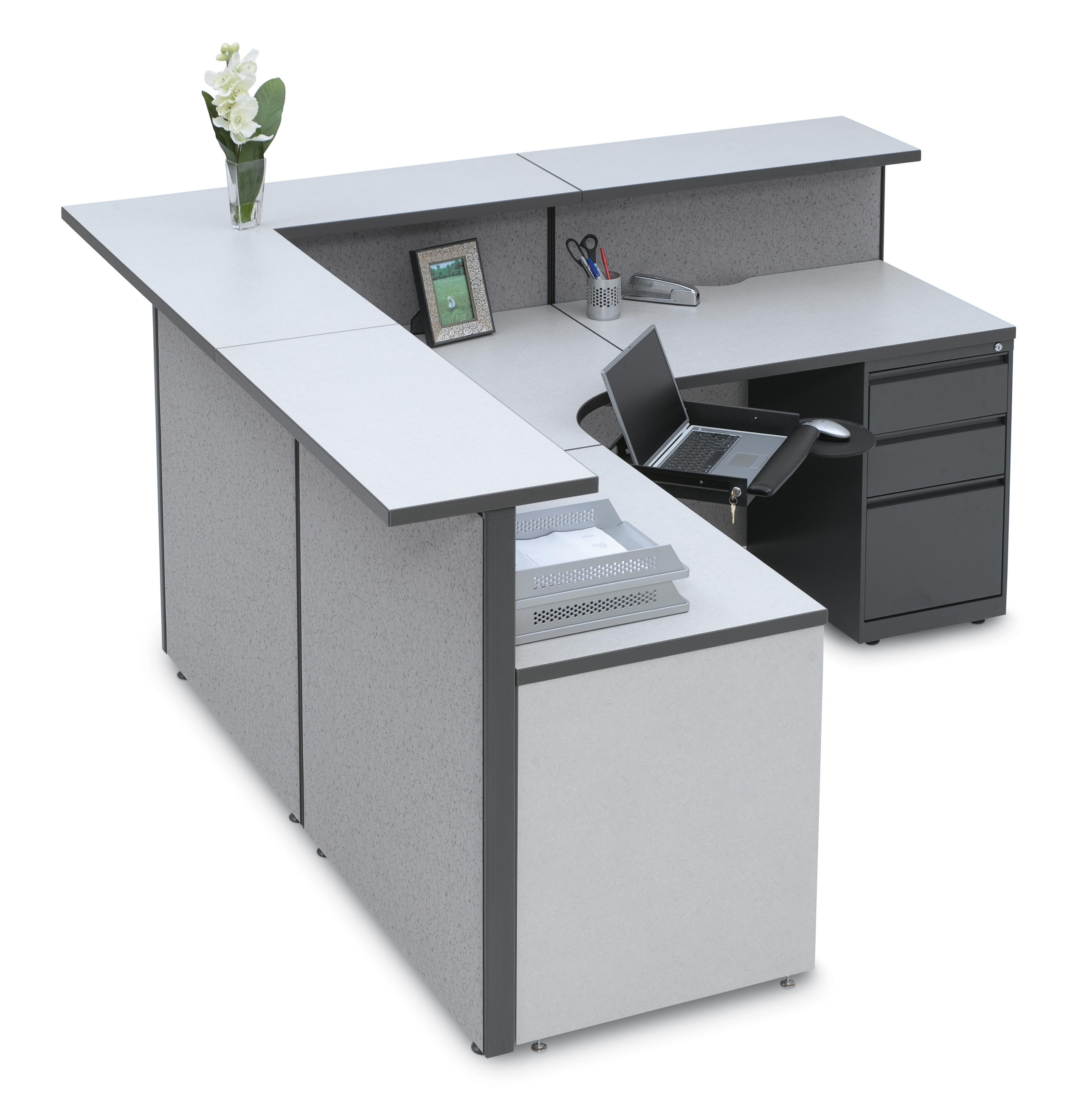 Large L-Shape Reception Desk