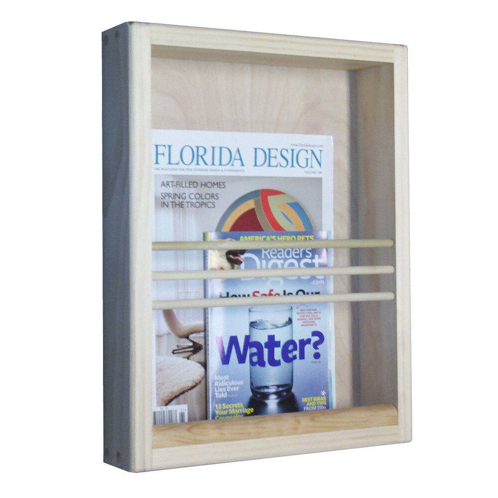 On the Wall Magazine Rack