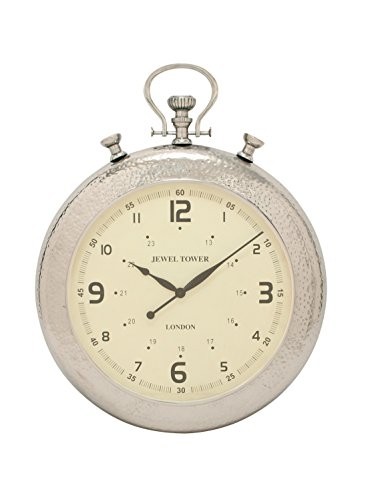Oversized 31" Simply Unique Aluminum Wall Clock
