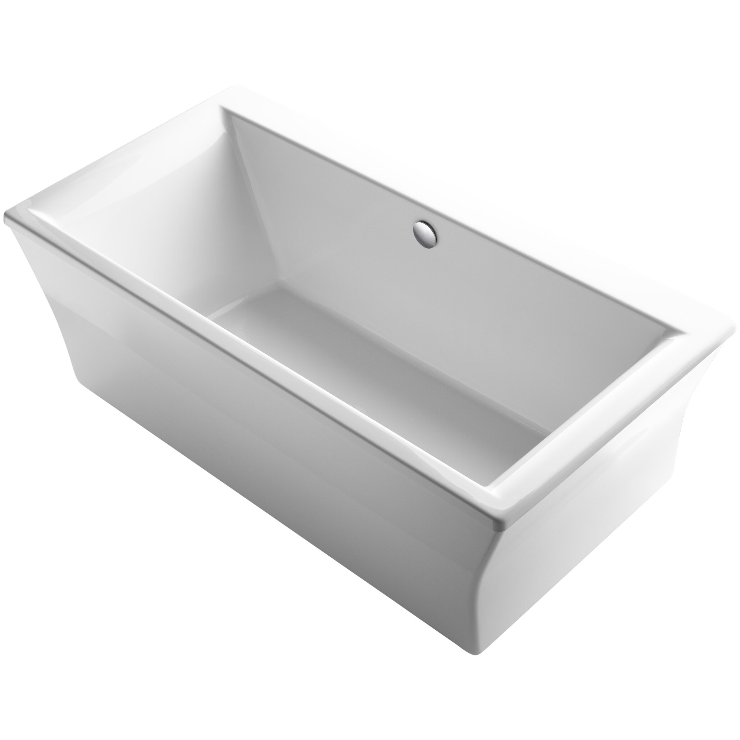 Stargaze Freestanding 72" x 36" Soaking Bathtub