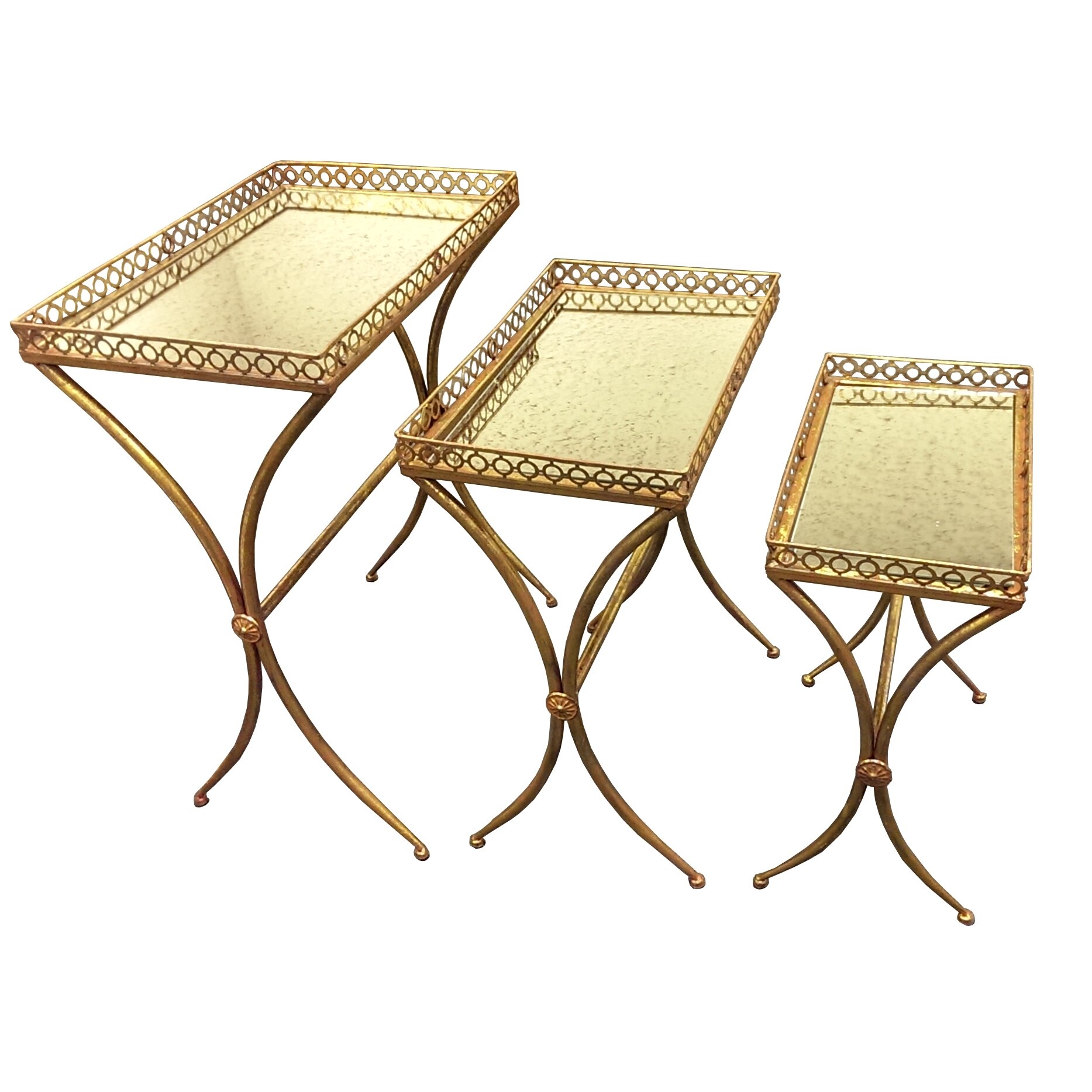 3 Piece Nesting Table Set