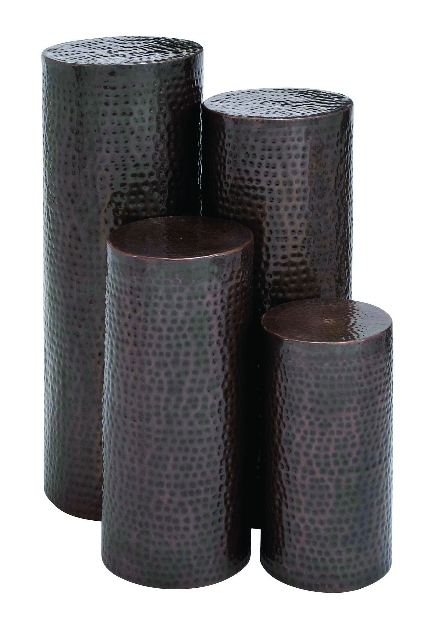 4 Piece Pedestal Plant Stand Set