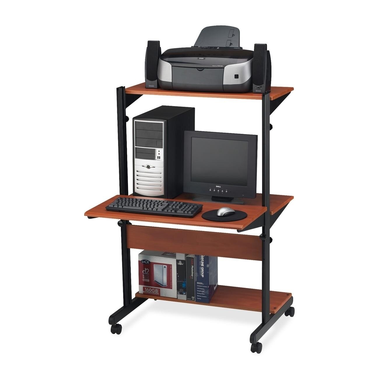 Adjustable Computer Desk Workstation