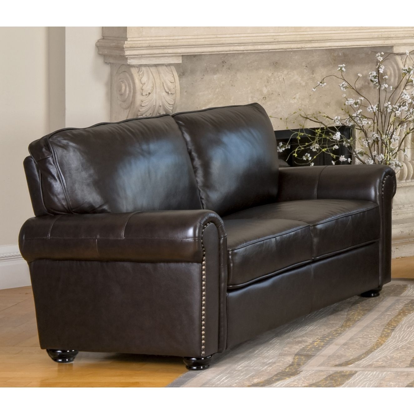 Bliss Leather Loveseat