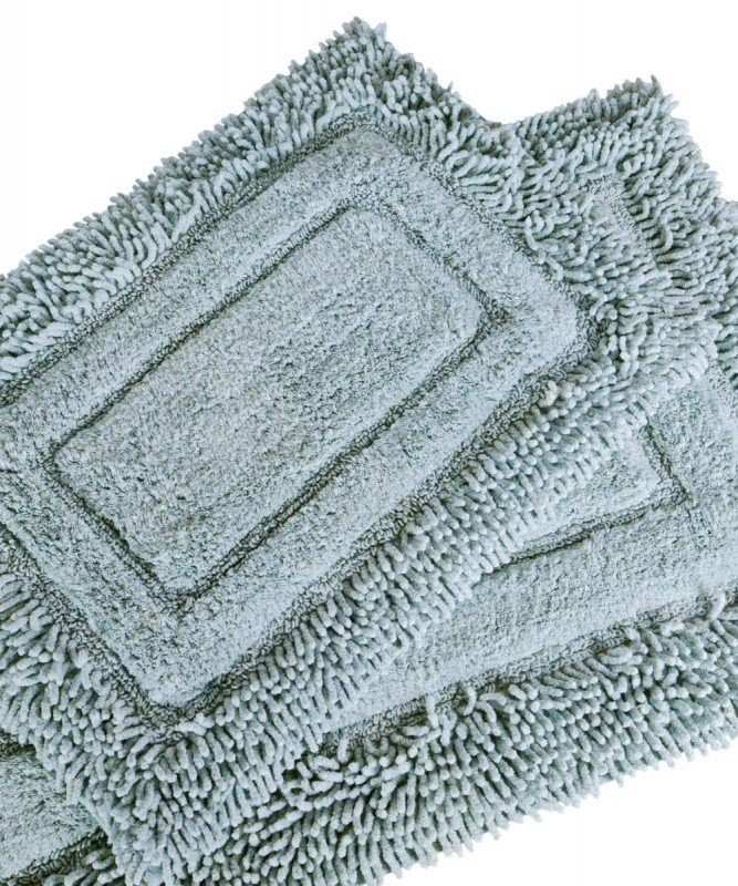 Savoy 2 Piece Shaggy Bath Mat Set