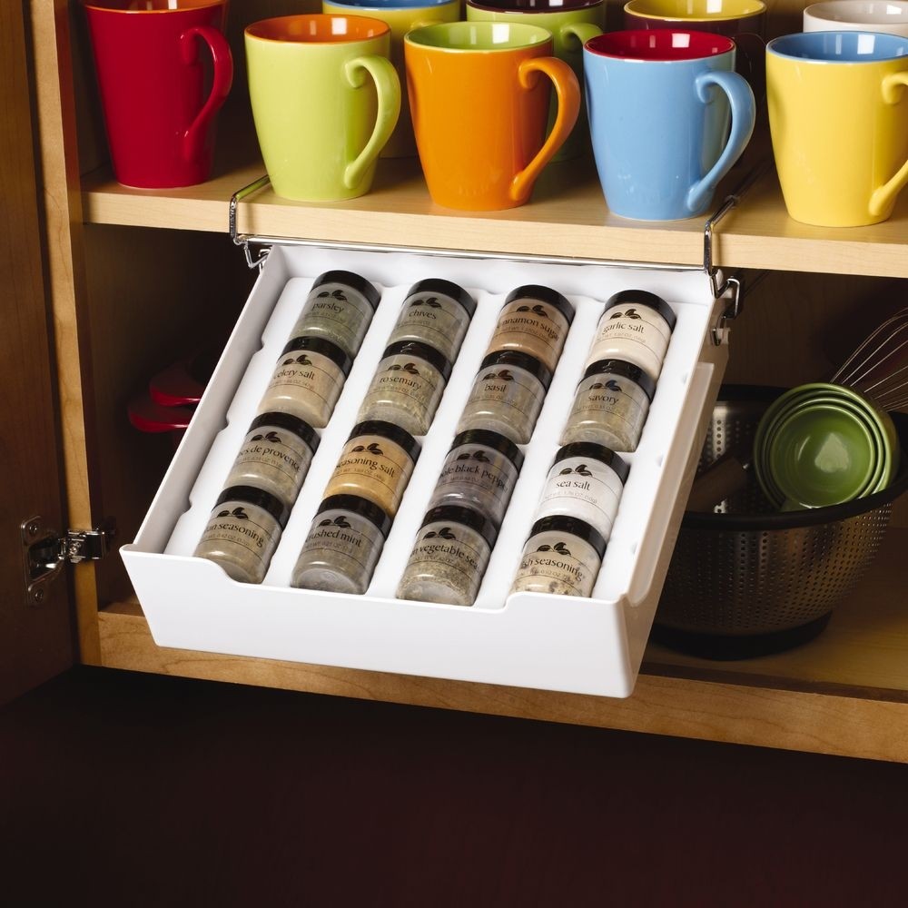 12 Jar Extra Drawer Spice Organizer