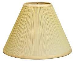 18" Mushroom Pleat Empire Lamp Shade