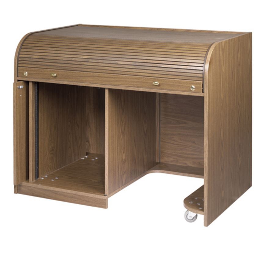 Elite Roll Top Desk with Seating Cutout