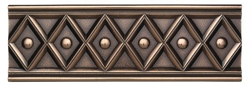 Metal Ages 12" x 4" Corbel Glazed Decorative Accent in Polished Bronze