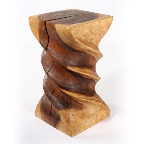 Triple Twist End Table