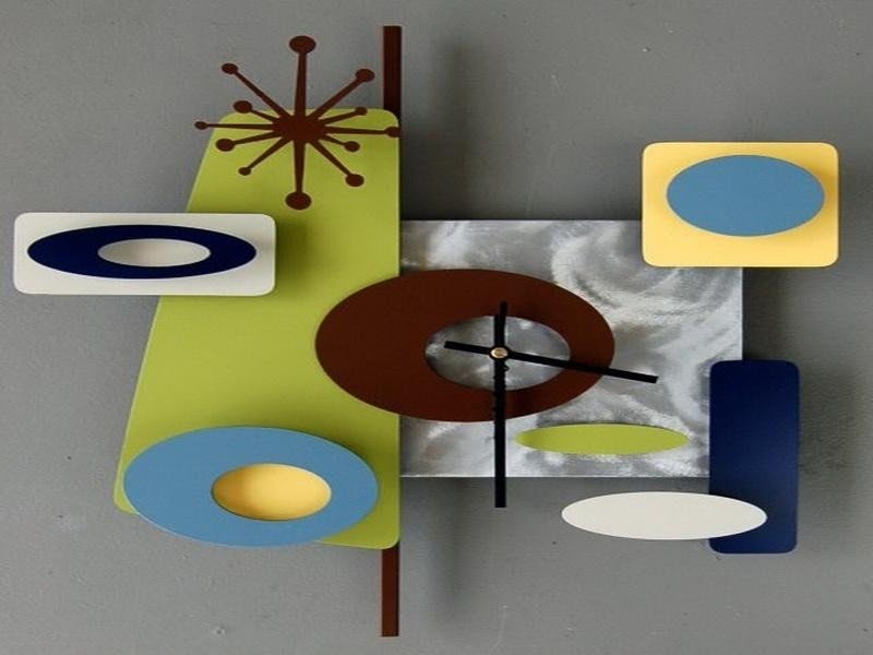 10 coolest affordable retro modern wall clocks under 300 1