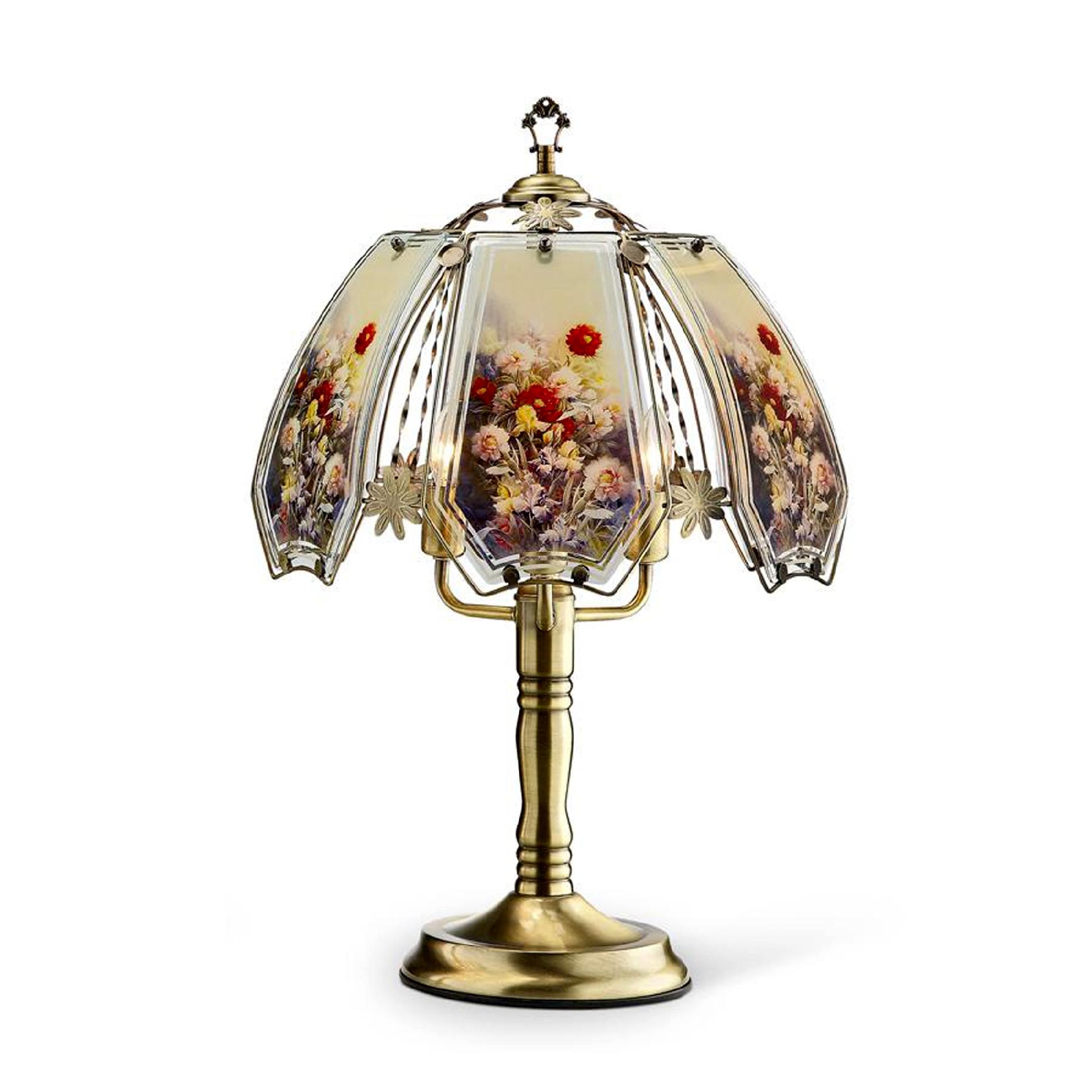 23.5" H Table Lamp with Bowl Shade