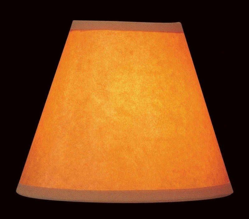 6" Kraft Paper Empire Candelabra Shade