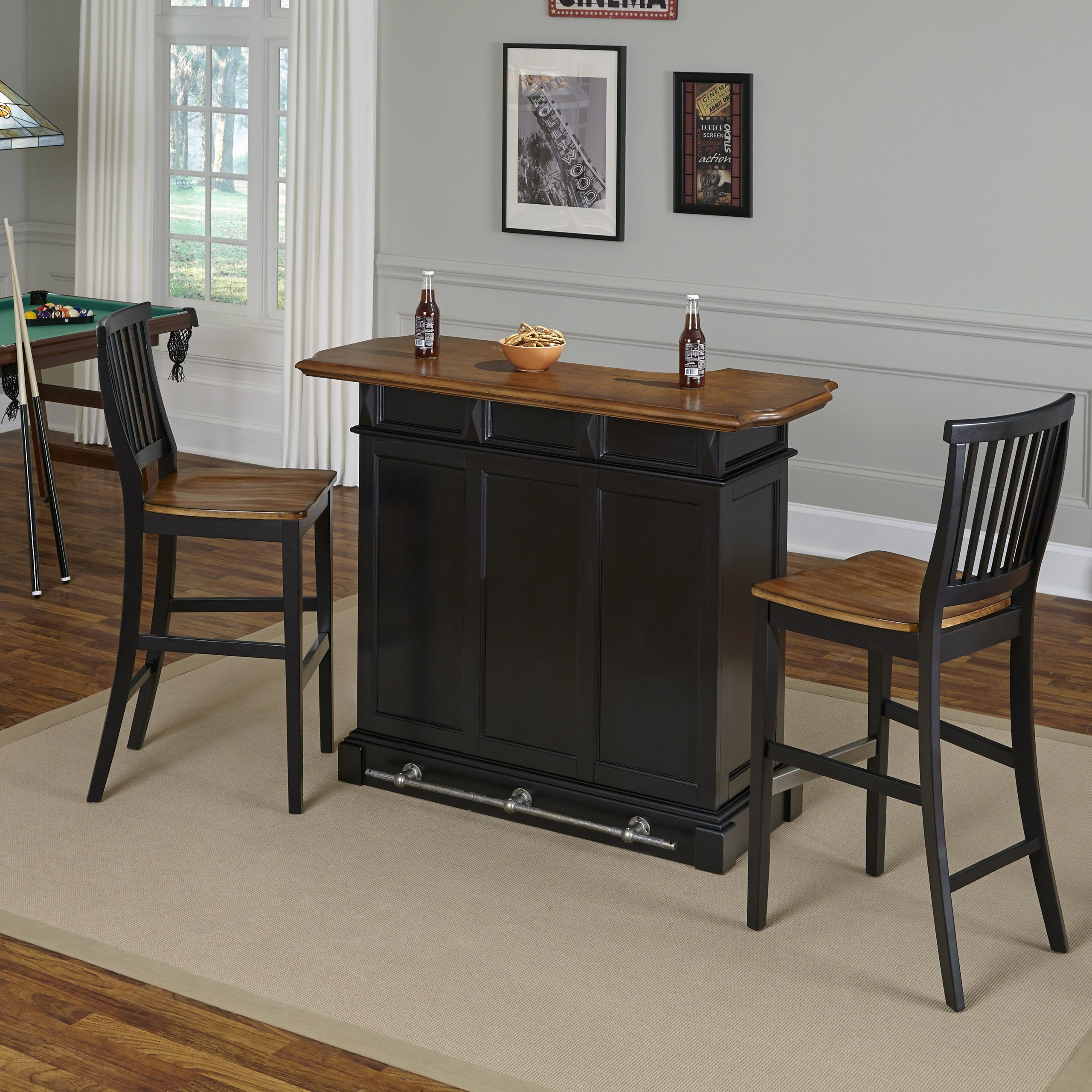 Americana Home Bar Set