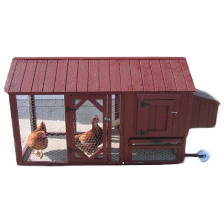 Atlanta Chicken Tractor with Chicken Run