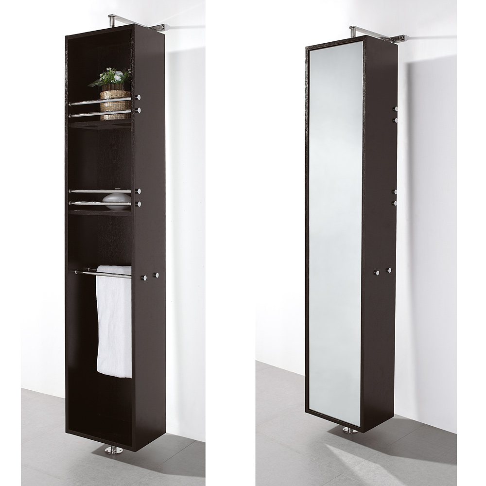 Claire 73" x 13.75" Rotating Wall Mounted Cabinet