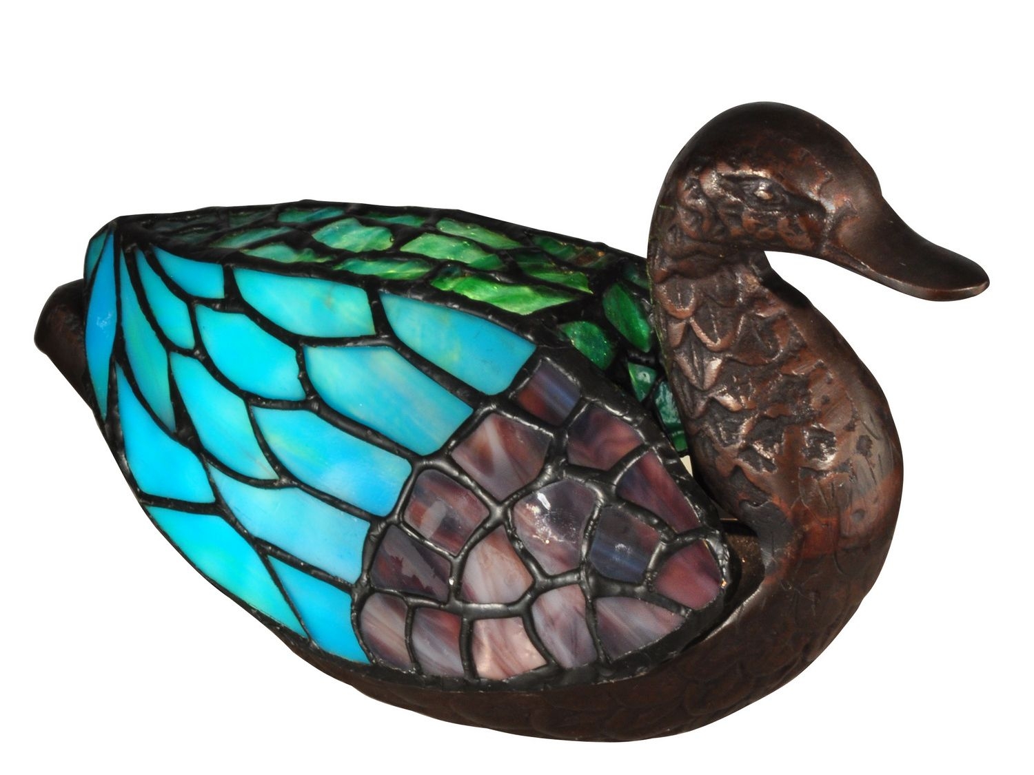 Duck Accent 7" H Table Lamp with Novelty Shade
