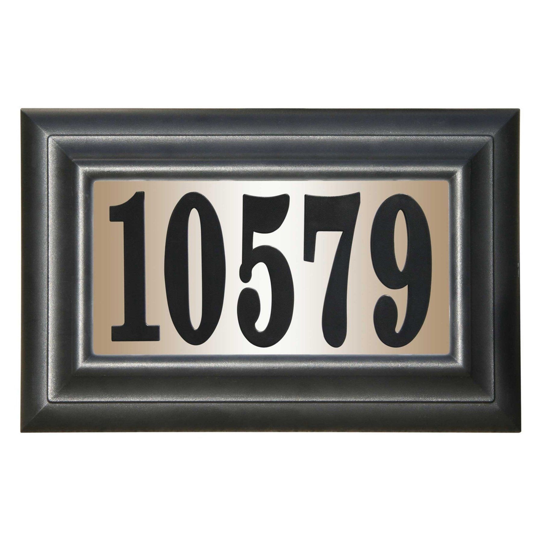 Edgewood Class Lighted Address Plaque