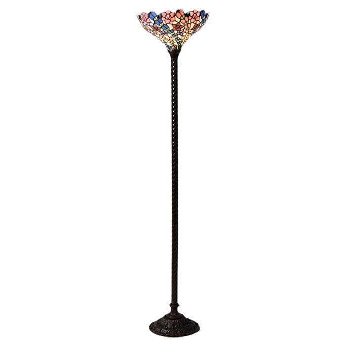 Flower Torchiere Floor Lamp