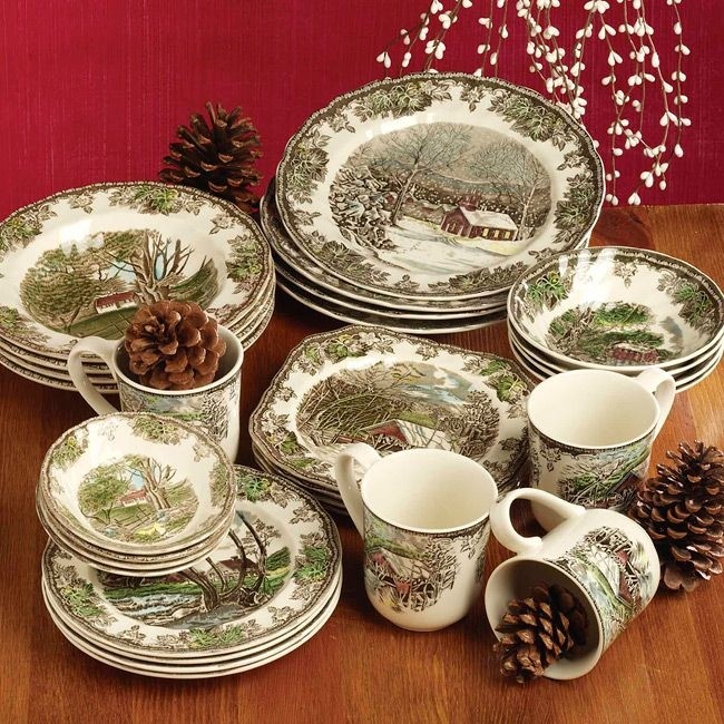 Friendly Village Dinnerware Collection