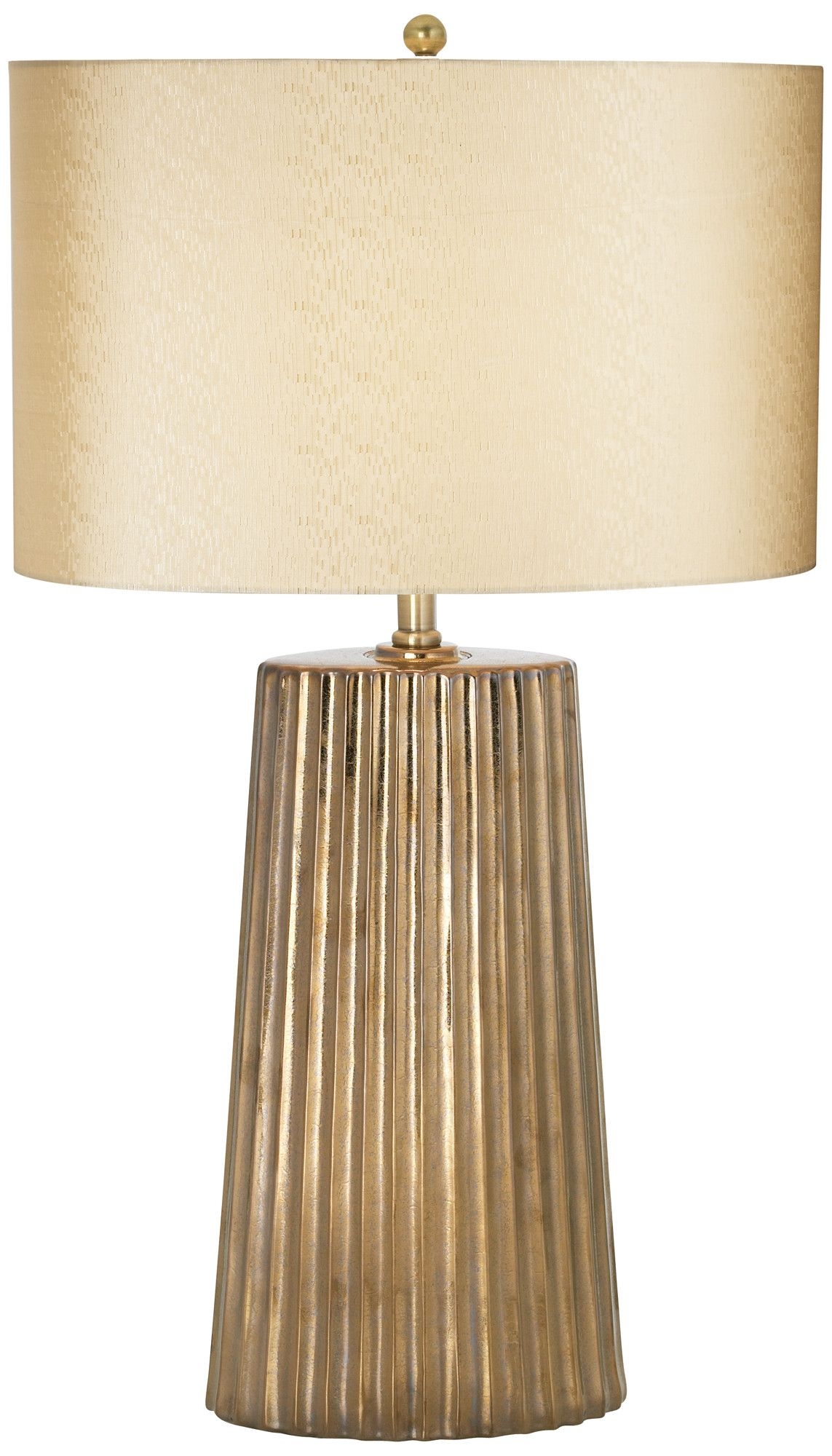 Gallery Kathy Ireland Tangiers 31.5" H Table Lamp with Drum Shade