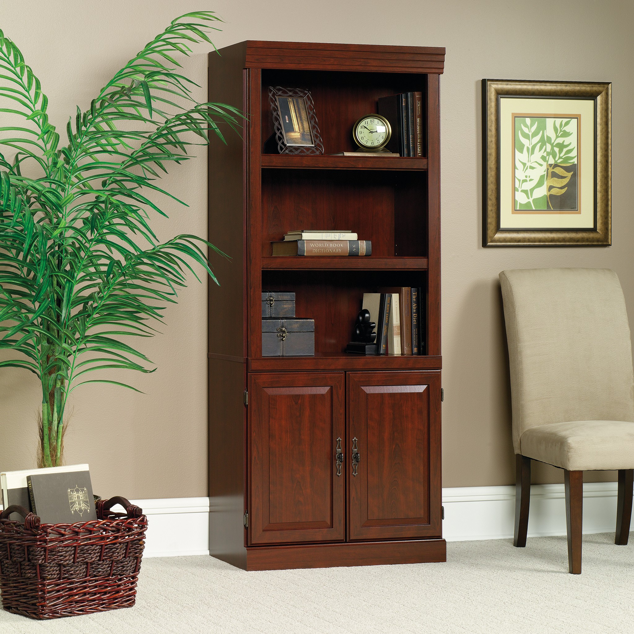 Heritage Hill Library 71.25" Standard Bookcase