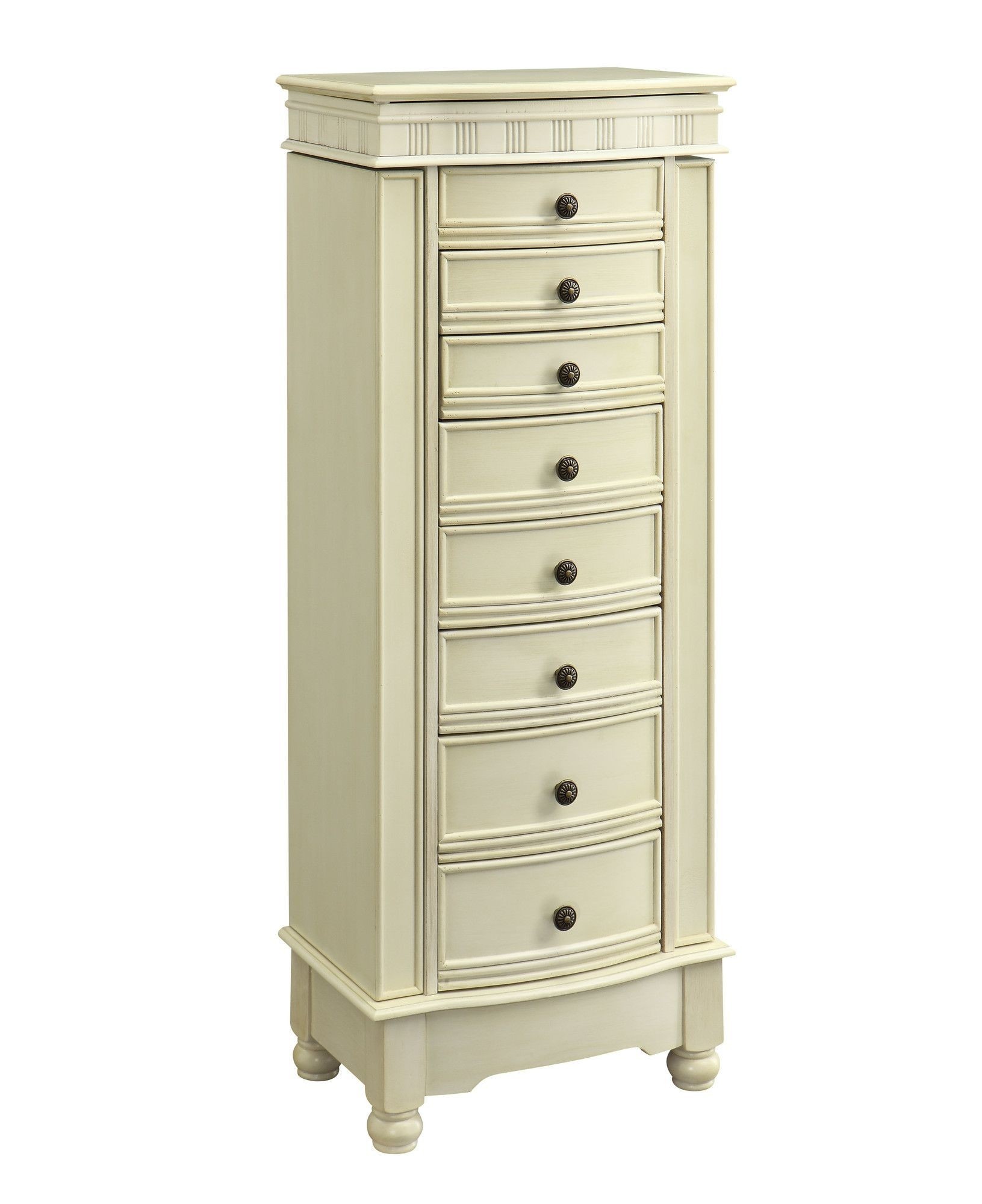 Murphy Jewelry Armoire with Mirror