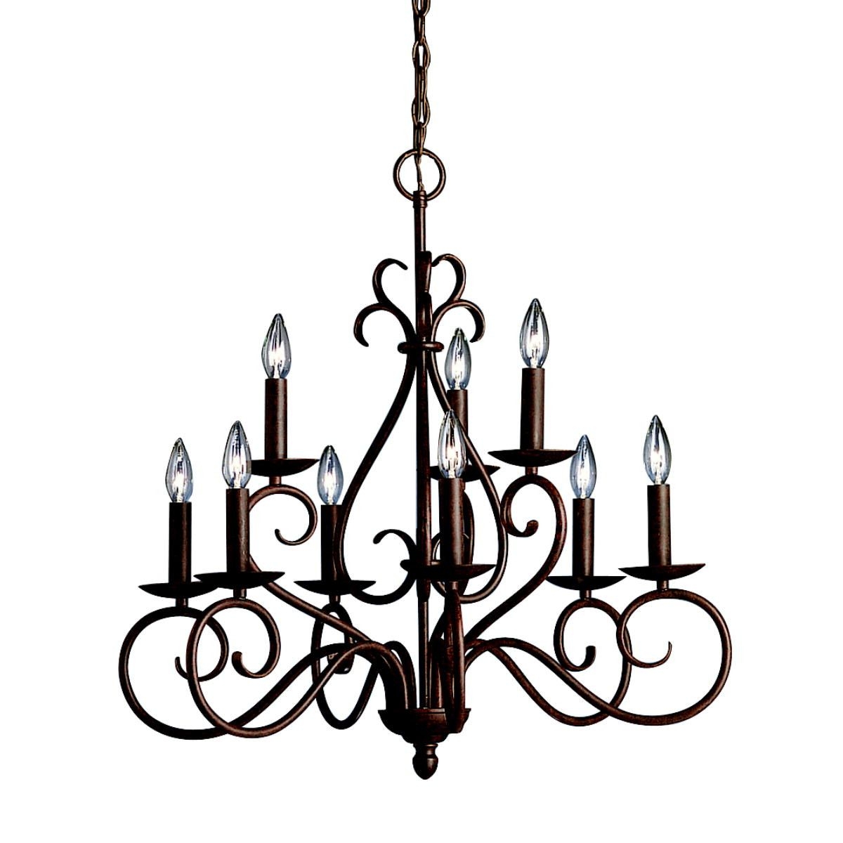 Norwich 9 Light Electric Candle Chandelier