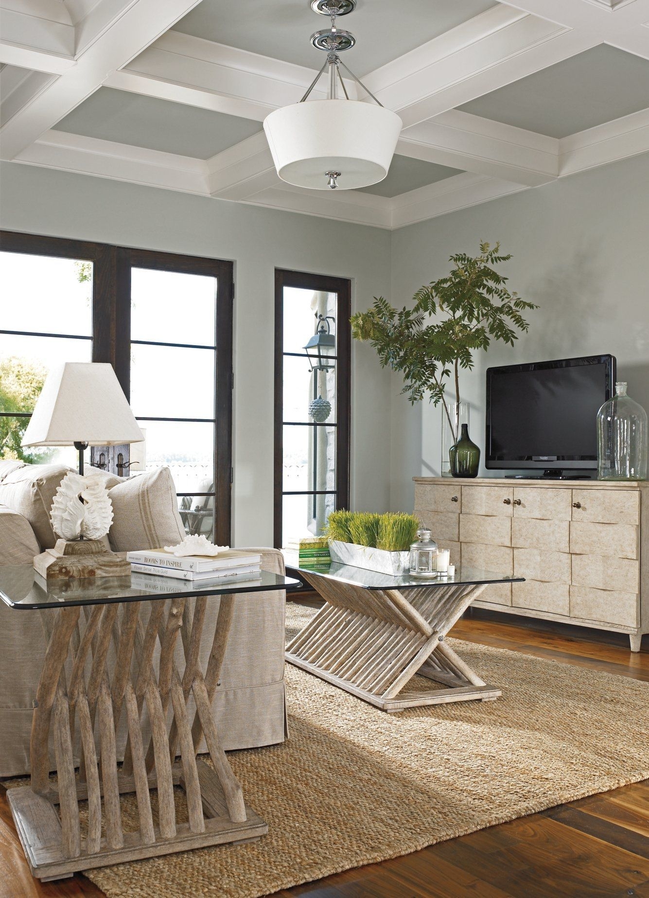 Resort Driftwood Flats End Table