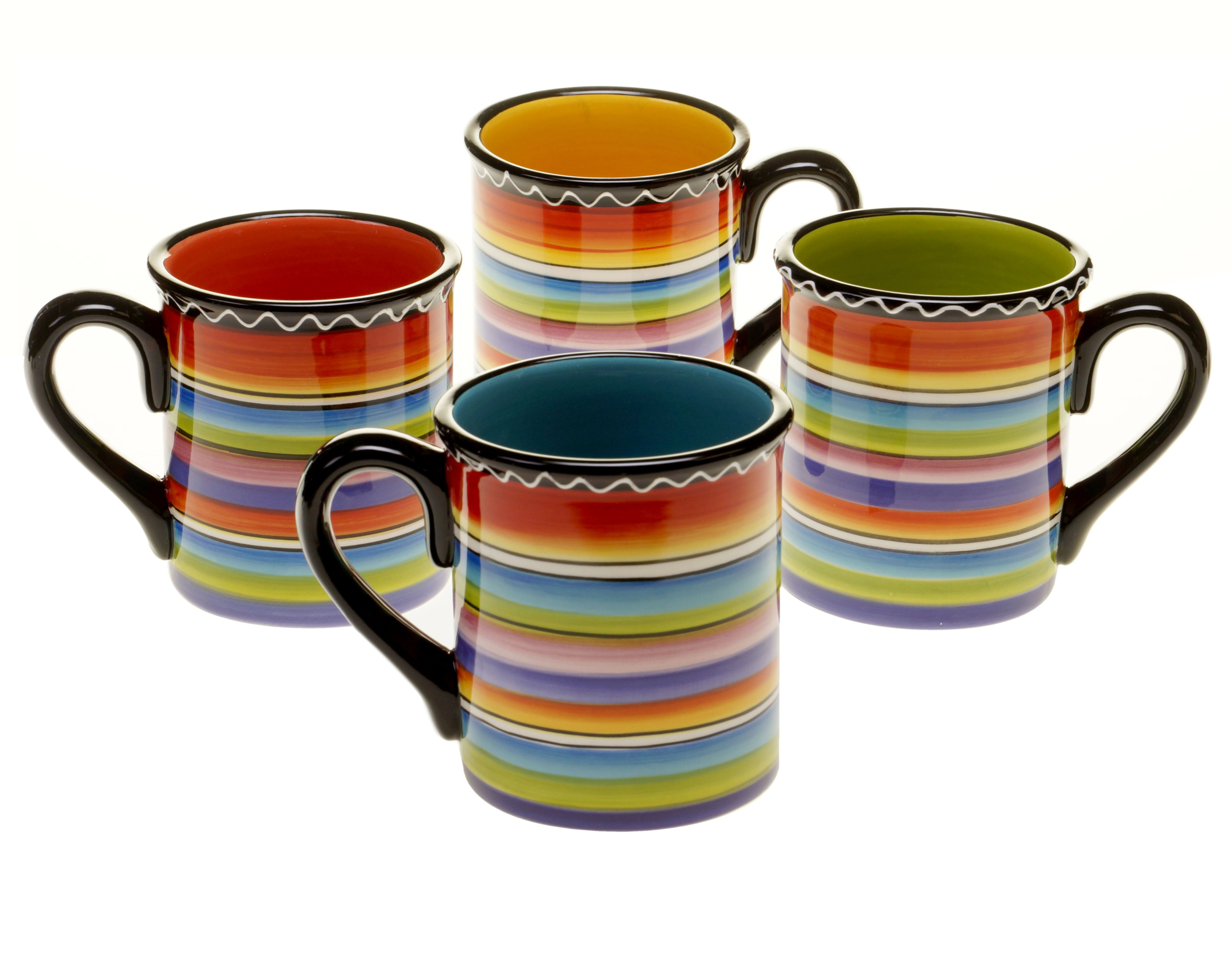 Tequila Sunrise 18 oz. Mug (Set of 4)
