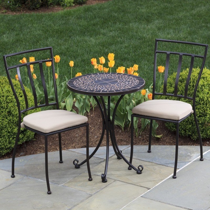 Vulcano Mosaic Bistro Set