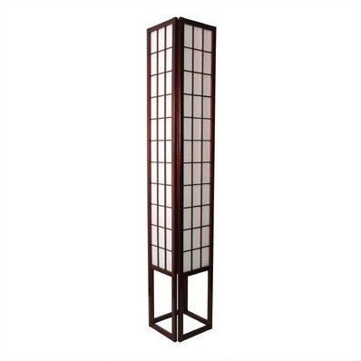 Window Pane Shoji Grand Floor Lamp