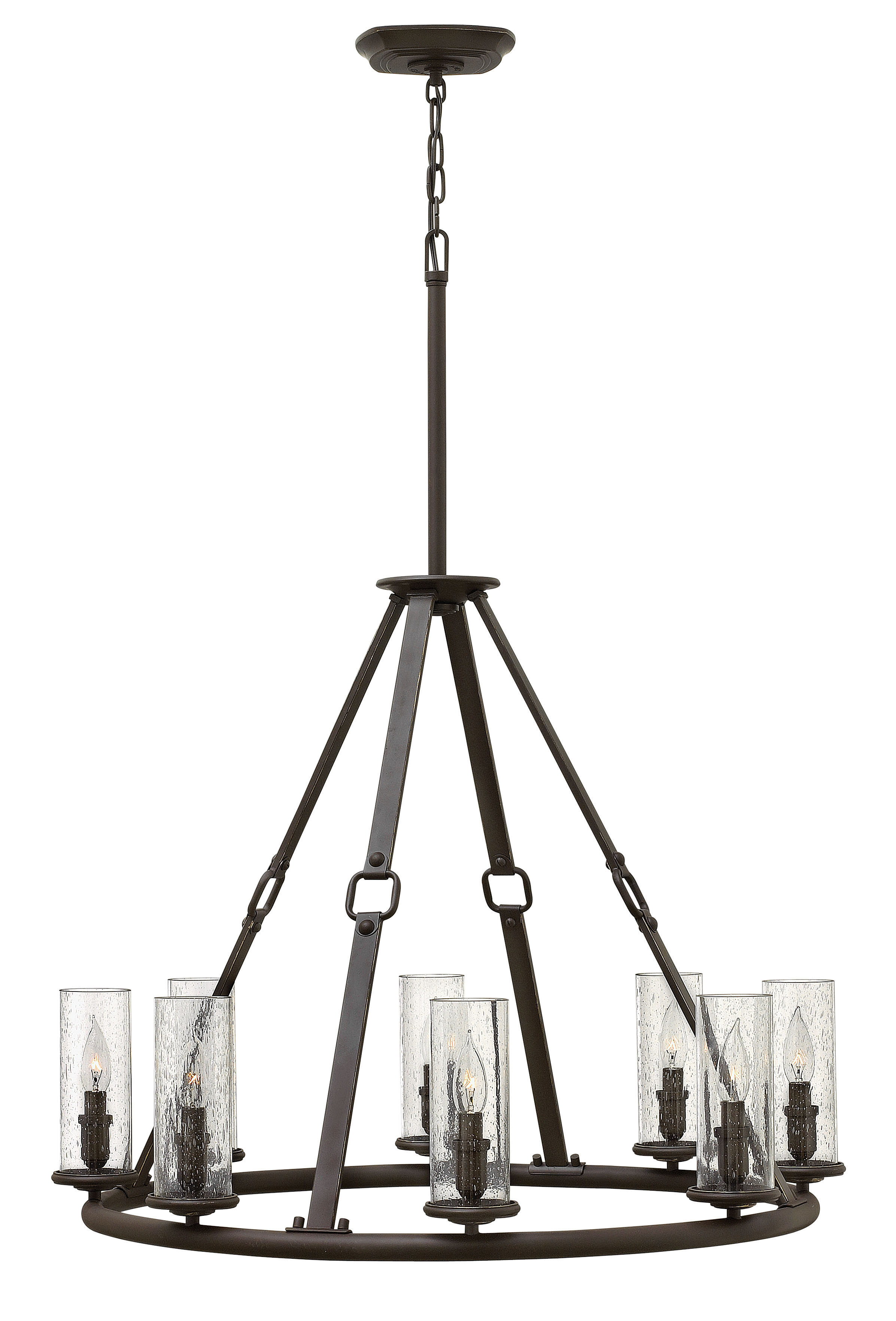 Dakota 8 Light Candle Chandelier
