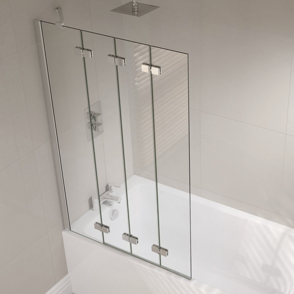 Hinged tub door