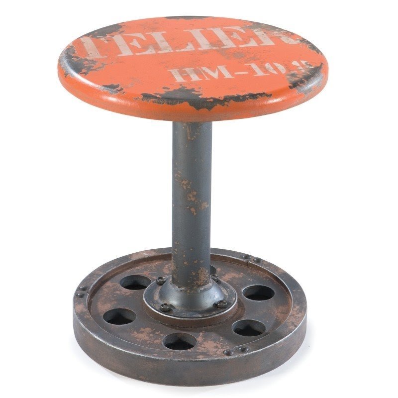 Wheel 17.3" Bar Stool