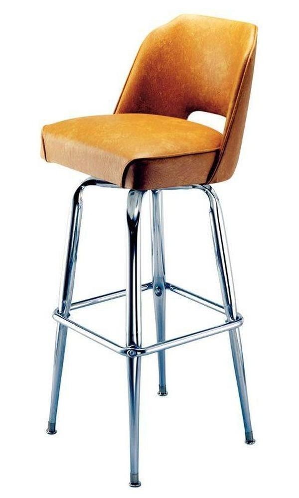 Large bucket bar stool seat 4