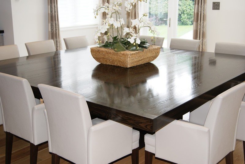 Extending dining tables to seat 12