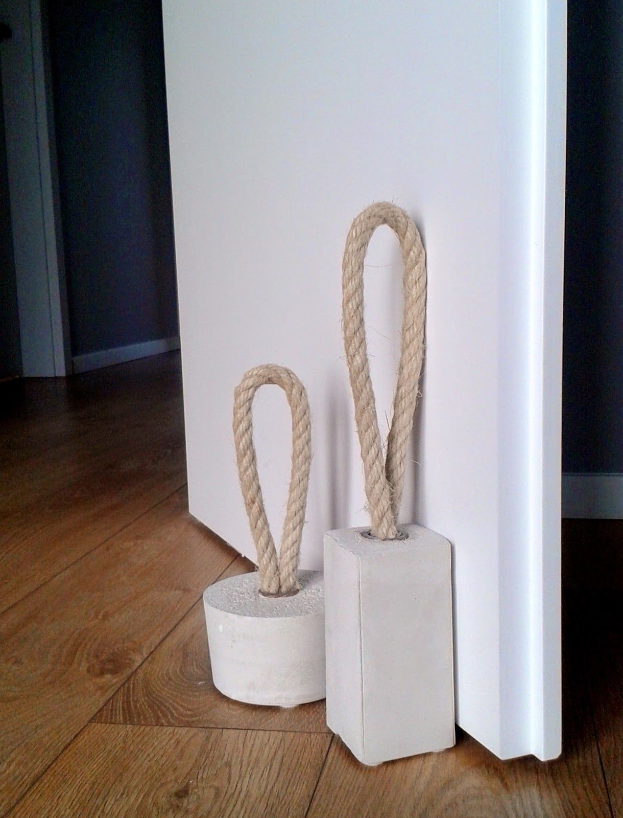 Homemade makeovers concrete door stoppers tutorial more