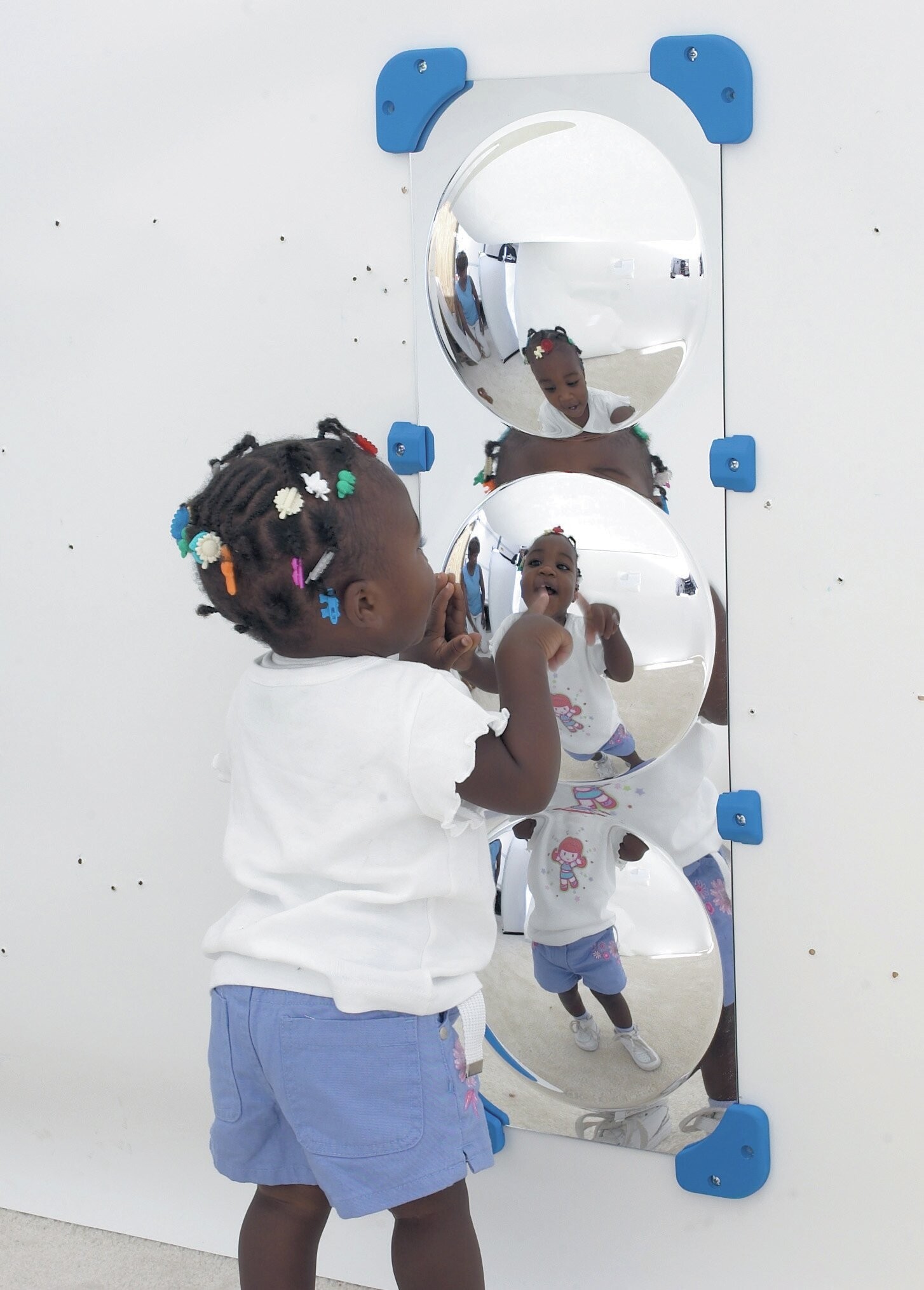 3 Bubble Border Mirror