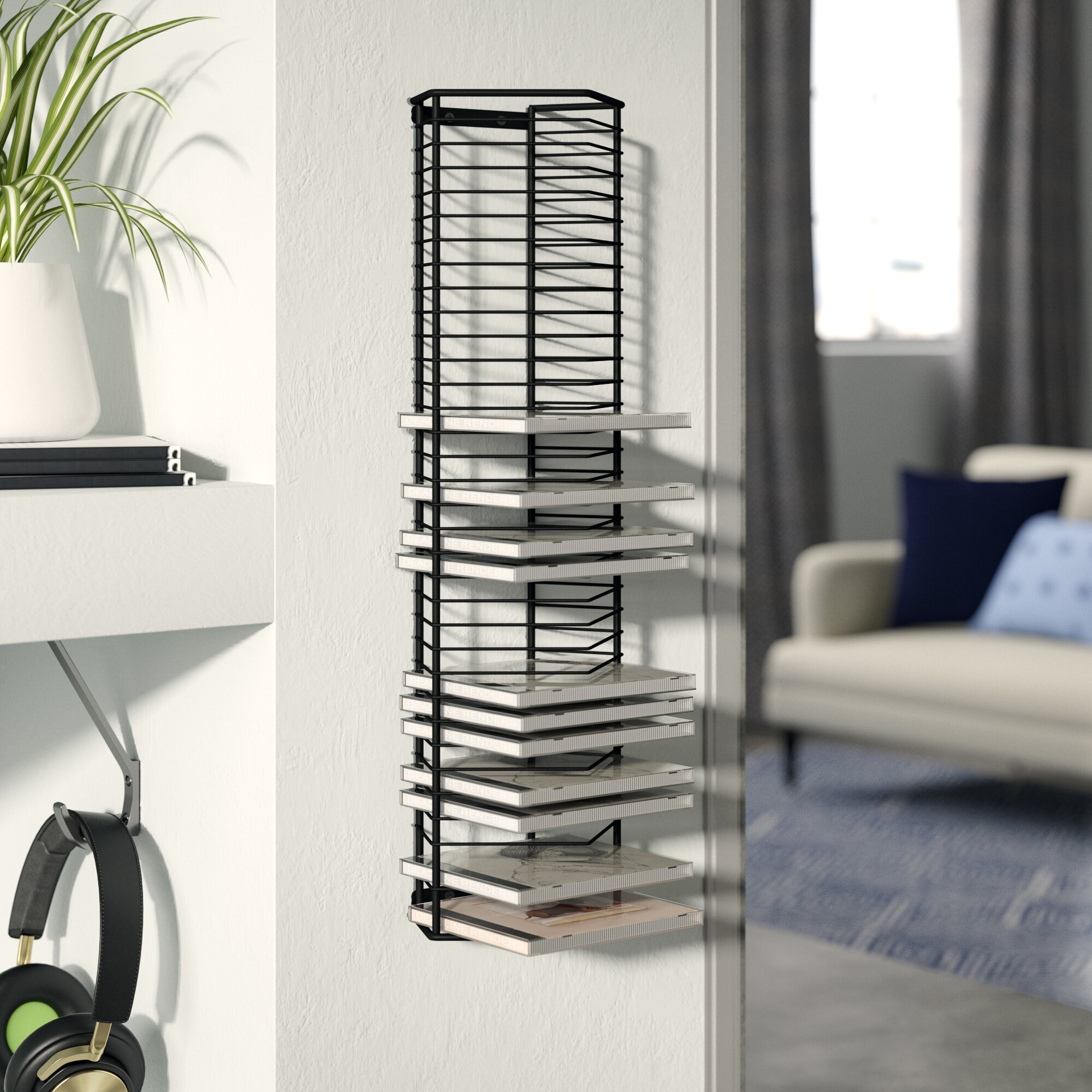 35 CD Multimedia Wire Rack