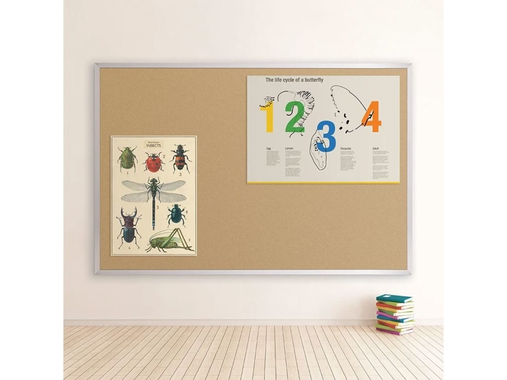 Best-Rite® Valu-Tak Series Wall Mounted Bulletin Board