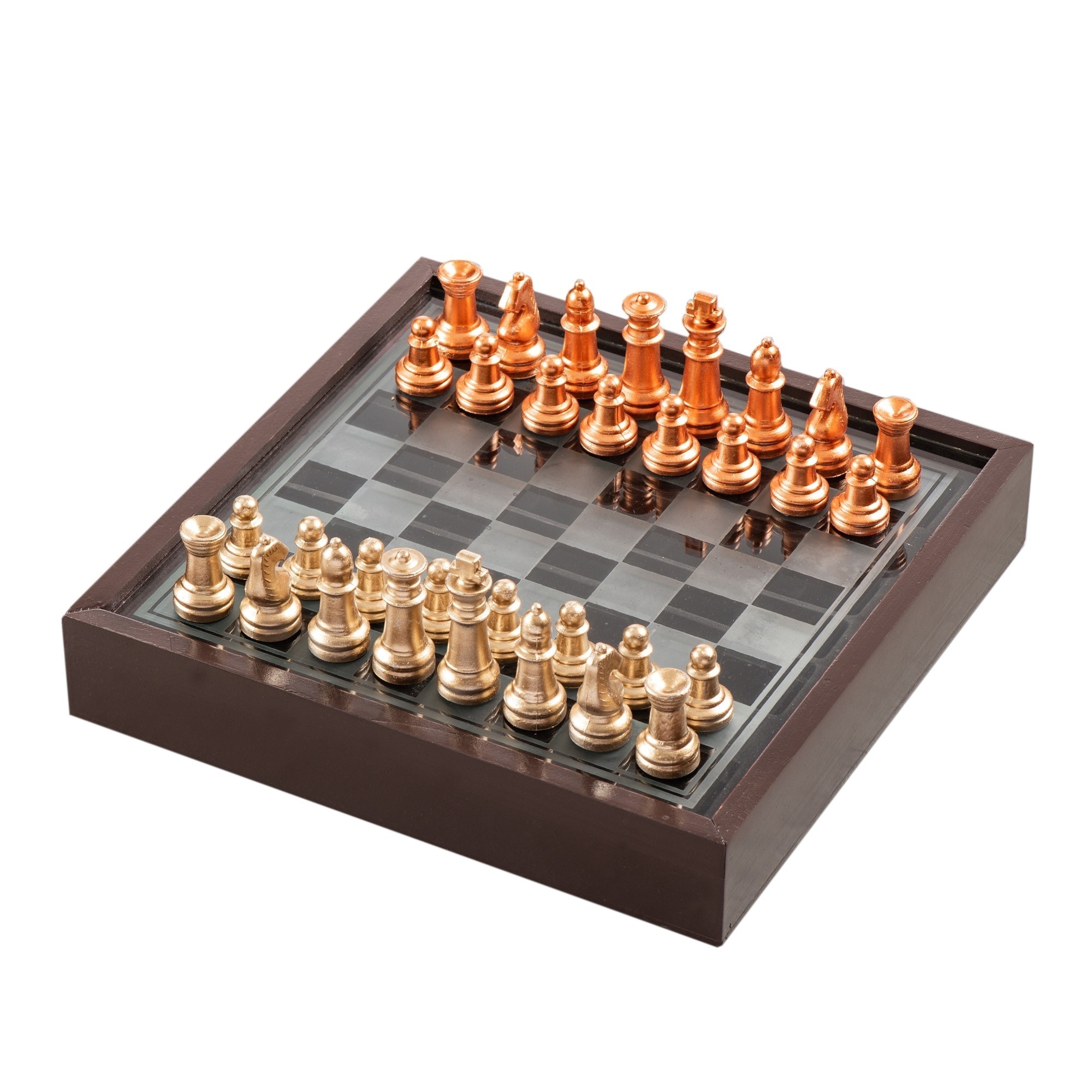 Brown Chess Board Game