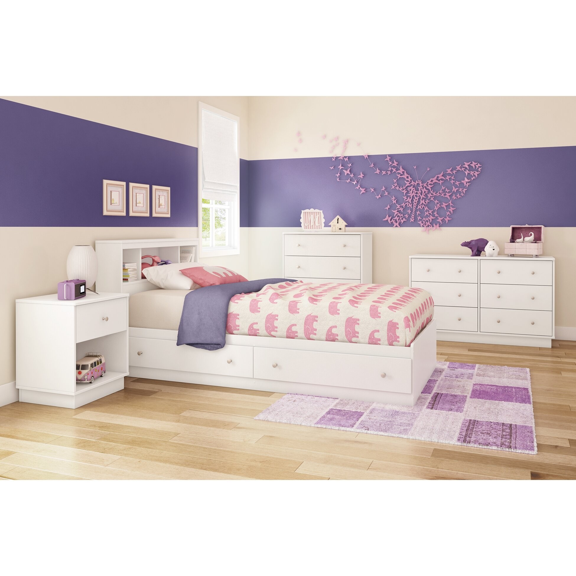 Cremont Twin Platform Configurable Bedroom Set