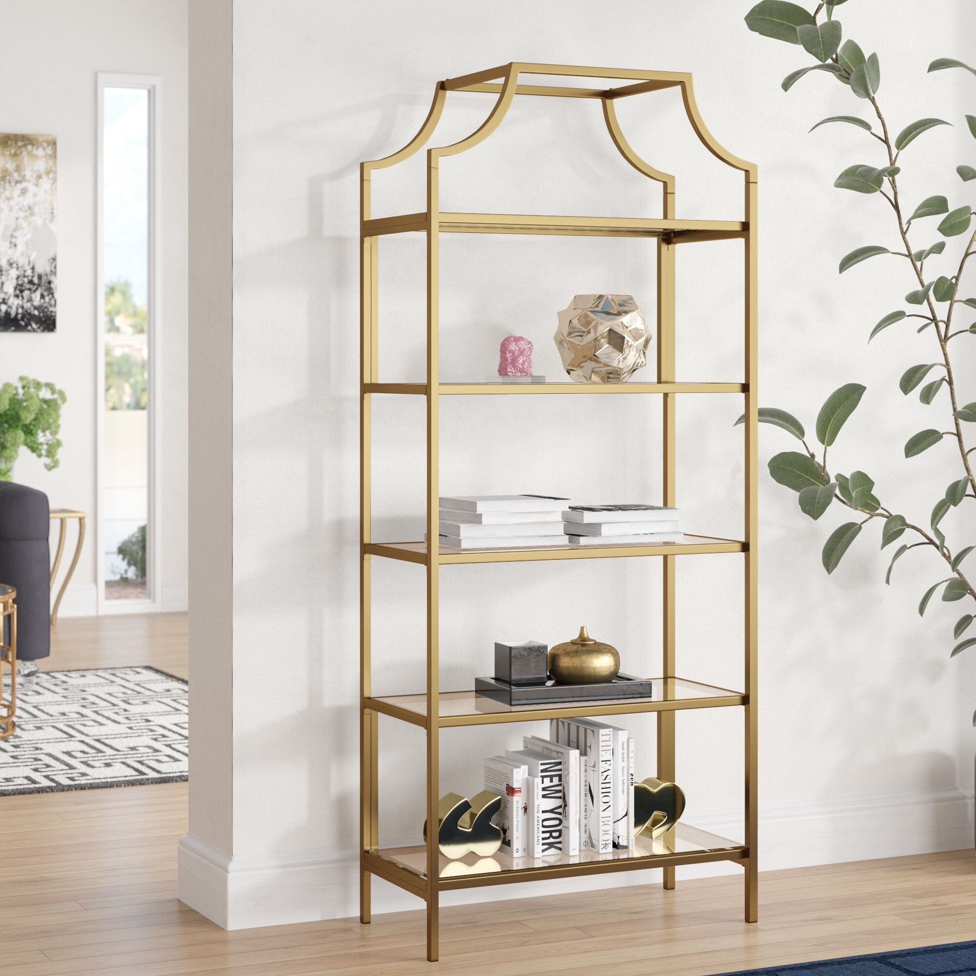 Damon Etagere Bookcase