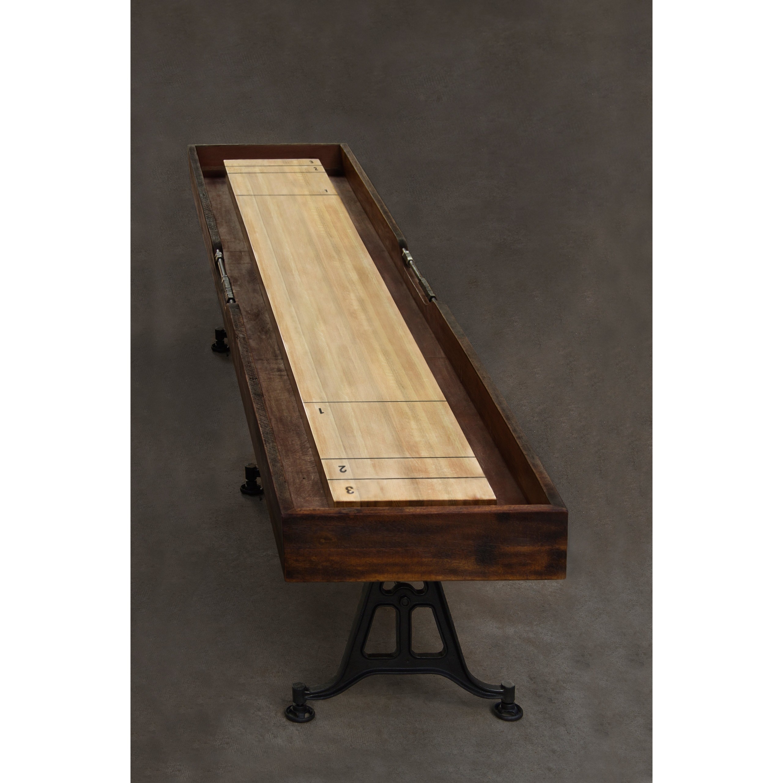 District Eight 12' Shuffleboard Table