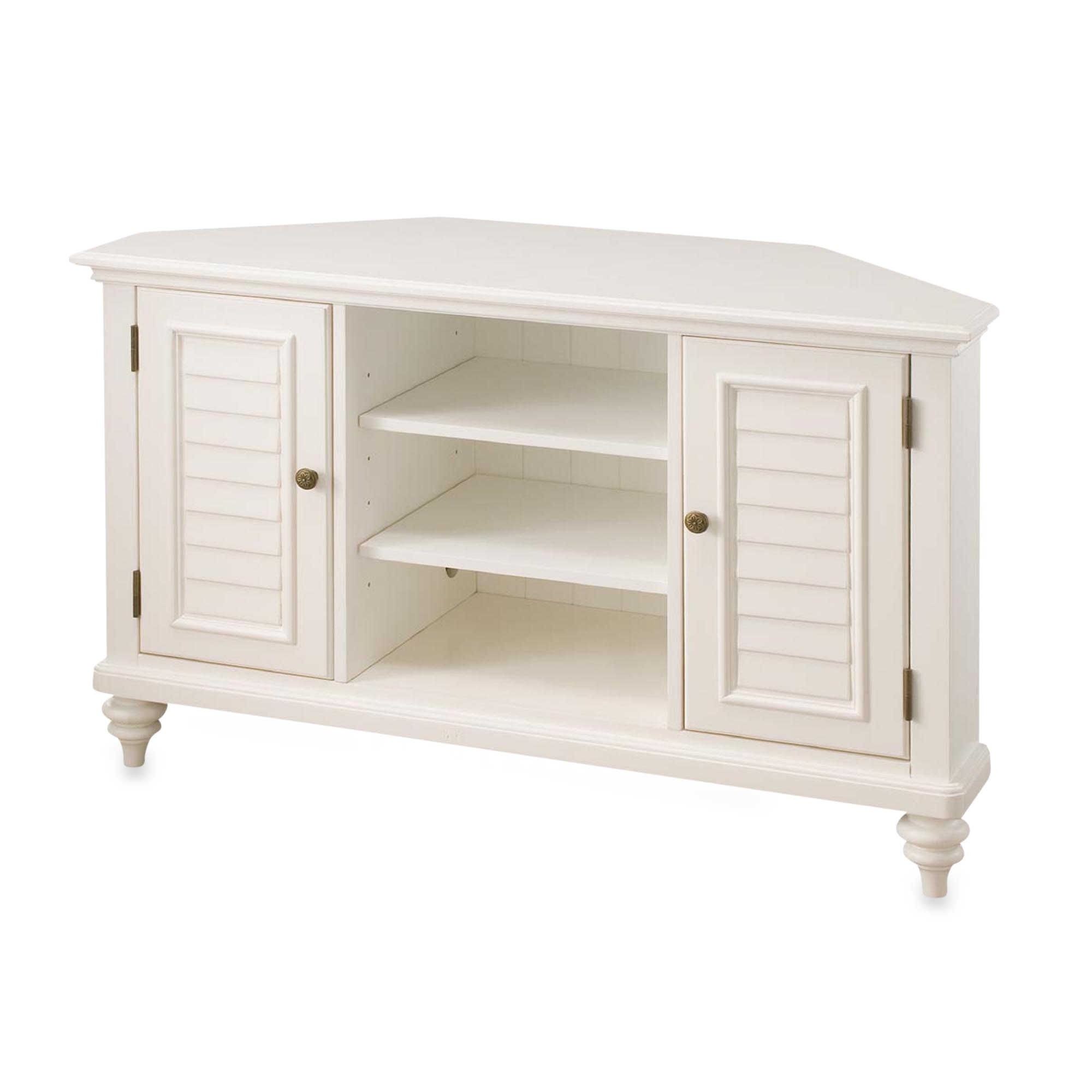 Engineered Wood Brushed White 49.5” TV Stand