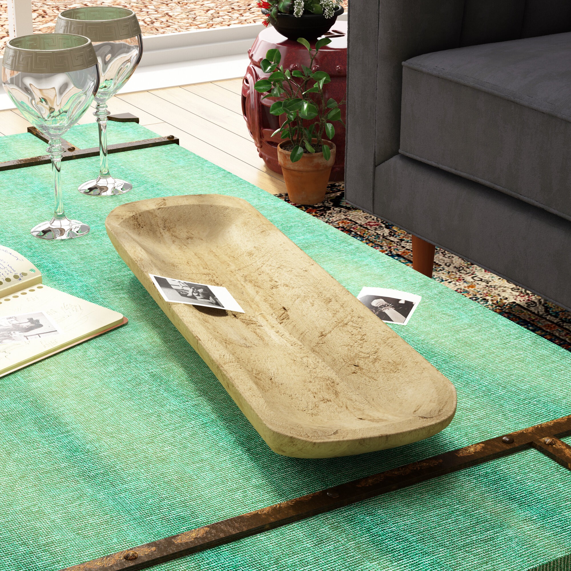 Galento Baguette Dough Decorative Bowl
